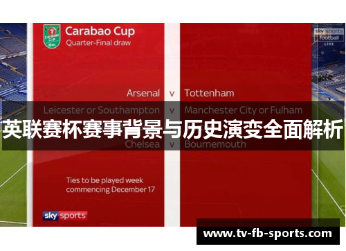 英联赛杯赛事背景与历史演变全面解析